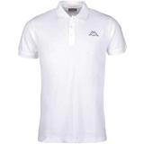 Tricou barbati Kappa Polo Shirt 8004-8192-002, L, Alb
