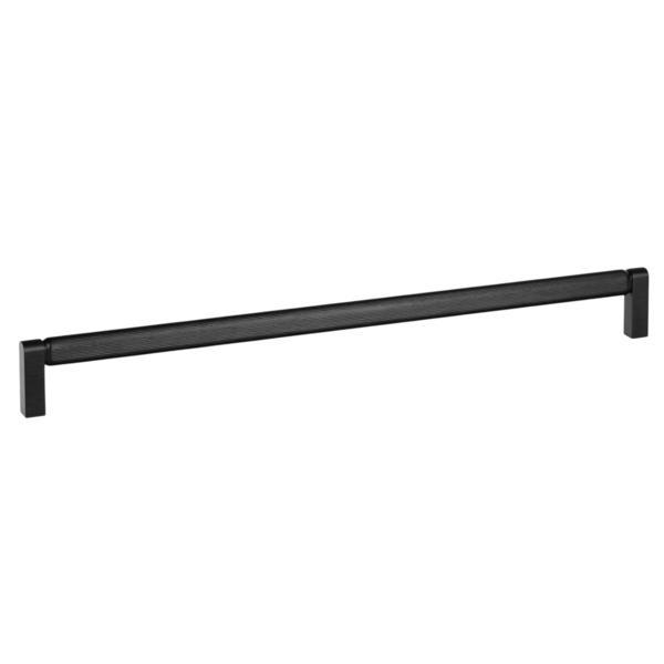 Maner pentru mobila Brooklyn, finisaj negru periat, L:330 mm