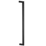 Maner spatial single Brooklyn Big, finisaj negru periat, L:1074 mm
