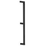 Maner lung pentru mobila Brooklyn, finisaj negru periat, L:1066 mm