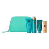 Set Rituals Of Karma Body Care Set, Gel de dus spuma 50 ml, Ulei de corp 30 ml, Crema de corp 70 ml, Gel de dus dupa plaja 50 ml