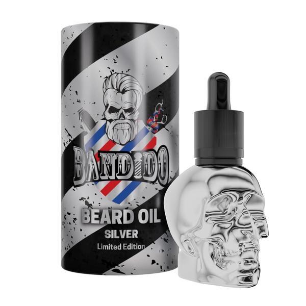 Ulei pentru barba si mustata Bandido Silver, 40 ml