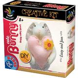 Set creativ: Iepuras cu inimioara D-Toys
