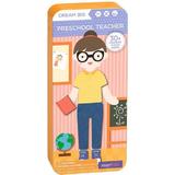 Puzzle magnetic in cutie metalica: Educatoare