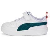 Pantofi sport copii Puma Rickie Inf 38431409, 20, Alb