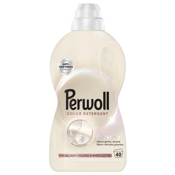 Detergent Lichid pentru Rufe - Perwoll Color Detergent for All Light-Colored & White Clothes, 40 spalari, 2000 ml
