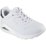 Pantofi sport femei Skechers Uno - Shimmer Away 155196-WSL, 38, Alb