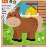 Puzzle din lemn: Calut
