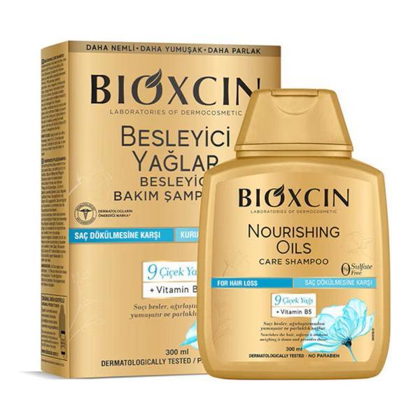 Sampon de ingrijire cu uleiuri hranitoare Bioxcin, 300 ml