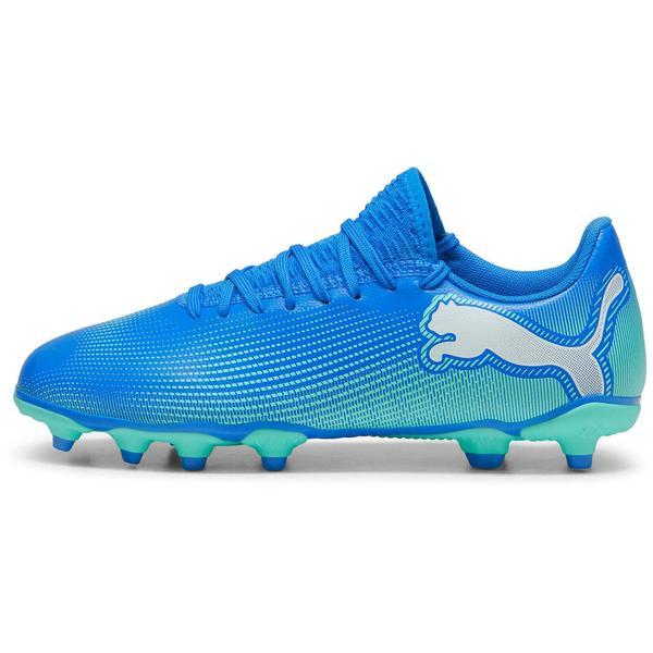 Ghete de fotbal copii Puma Future 7 Play FG AG 10794901, 36, Albastru