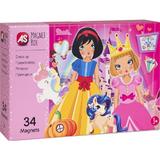 Joc magnetic: Imbraca printesele