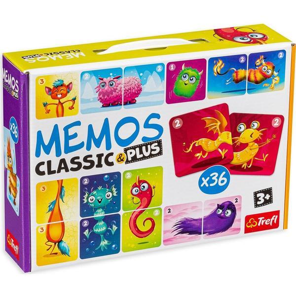 Joc de memorie: Memos Classic Plus. Dragutii monstri