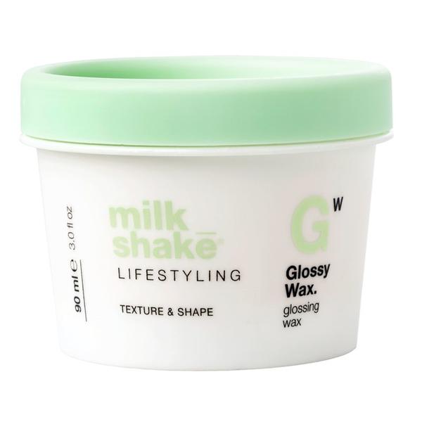 Ceara pentru Par - Milk Shake Lifestyling Glossy Wax for Hair, 90 ml