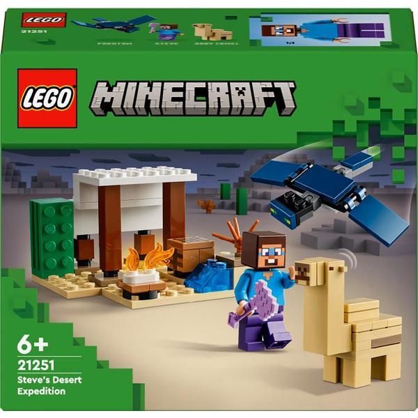 Lego Minecraft - Expeditia in desert a lui Steve