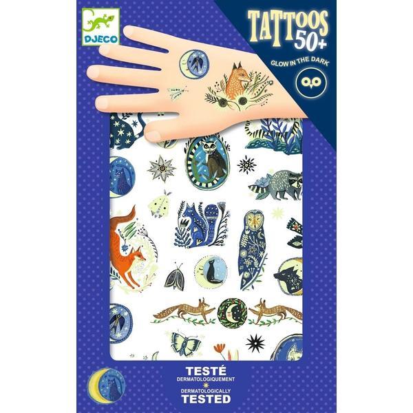 Nighttime Reflections - Tatuaje Temporare Fosforescente