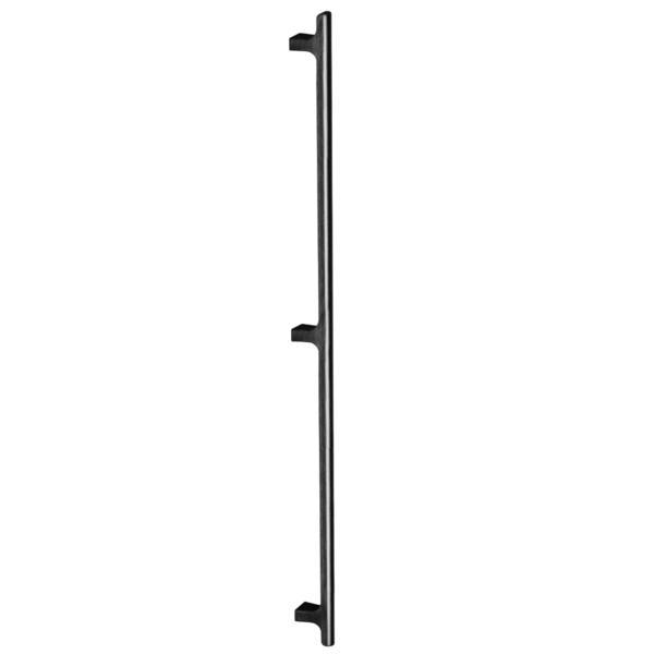 Maner lung pentru mobila Hinoki Big, finisaj negru periat, L:915 mm
