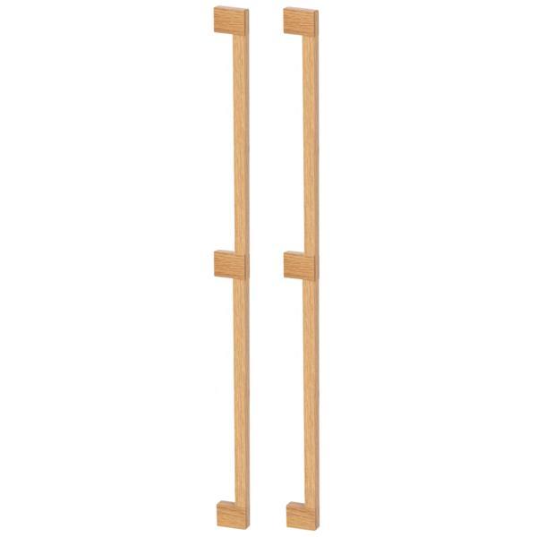 Set manere spatiale double Hako Big, finisaj stejar, L:1005 mm