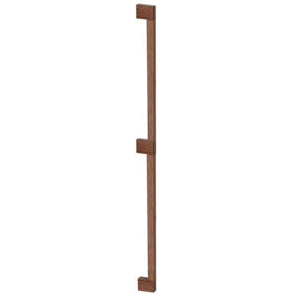 Maner lung pentru mobila Hako, finisaj nuc, L:988 mm