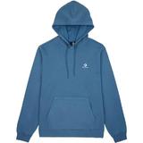 Hanorac unisex Converse Hoodie Converse Star Chevron Azul 10023874-A47, XS, Albastru