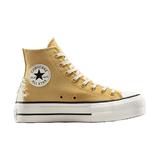 Tenisi unisex Converse Chuck Taylor All Star Lift Platform Crafted Laces A12551C, 39, Bej