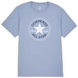 Tricou unisex Converse Chuck Patch Core 10025459-A33, M, Albastru