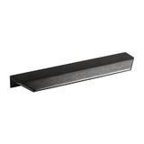 Maner pentru mobilier Vann, finisaj negru titan, L:200 mm