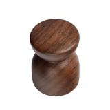 Buton pentru mobila Piece, finisaj nuc, 25.4x35 mm