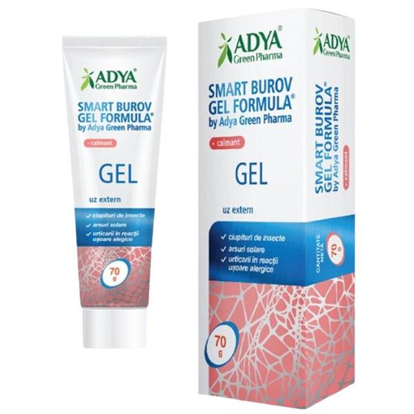 Smart Burov Gel Formula - Adya Green Pharma, 70 g