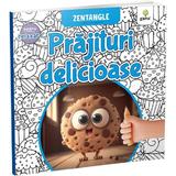 Prajituri delicioase. Carte de colorat, editura Gama