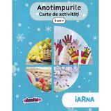 Anotimpurile: iarna. Carte de activitati 5 ani +, editura Amona
