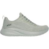 Pantofi sport femei Skechers Bobs Squad Chaos-Face Off 117209-SAGE, 37, Verde