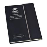 Agenda neagra nedatata, A5, Piksel, Educatie, Absolvire, profesori, cauciucata, inchidere magnetica, 192 pagini