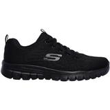 Pantofi sport femei Skechers Get Connected 12615-BBK, 36.5, Negru