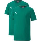 Tricou copii Puma Teamgoal 23 65670905-2PACK, 128, Verde