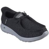 Pantofi sport barbati Skechers Go Walk Max - Halyco 216285-BKGY, 45, Negru