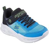 Pantofi sport copii Skechers Meteor-ligh 401495L-BKBL, 31, Albastru