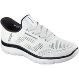 Pantofi sport barbati Skechers Summits - Perfo 232939-WBK, 40, Alb