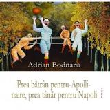 Prea batran pentru-Apollinaire, prea tanar pentru Napoli - Adrian Bodnaru, editura Vinea