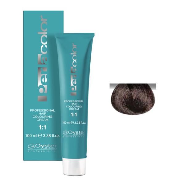 Vopsea Permanenta - Oyster Cosmetics Perlacolor Professional Hair Coloring Cream nuanta 5/8 Castano Chiaro Tabacco