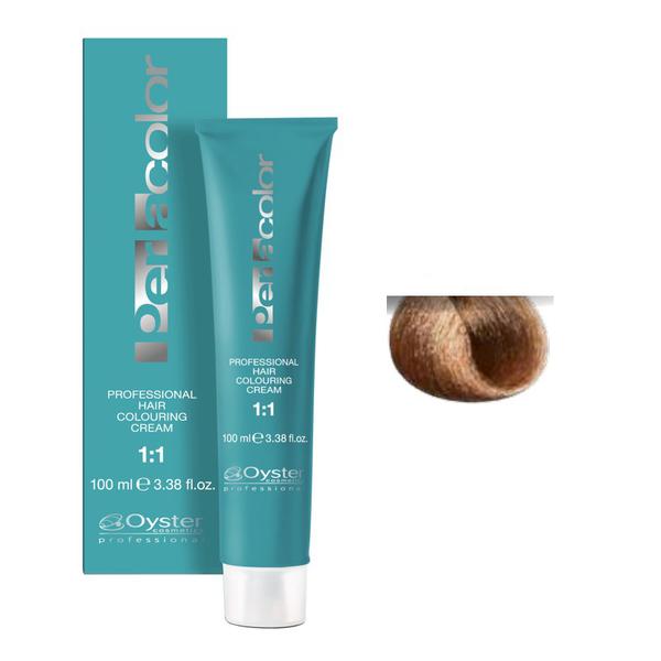 Vopsea Permanenta - Oyster Cosmetics Perlacolor Professional Hair Coloring Cream nuanta 9/7 Biondo Chiarissimo Cacao