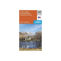 Loch Awe and Inveraray, editura Ordnance Survey