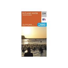 Rutland Water, Stamford and Oakham, editura Ordnance Survey