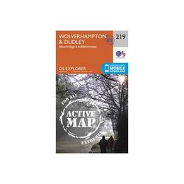 Wolverhampton and Dudley, Stourbridge and Kidderminster, editura Ordnance Survey