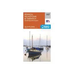 Ipswich, Felixstowe and Harwich, editura Ordnance Survey