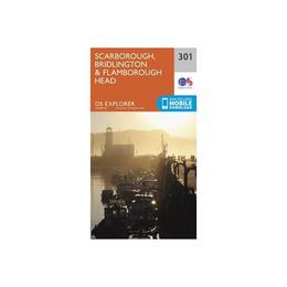 Scarborough, Bridlington and Flamborough Head, editura Ordnance Survey