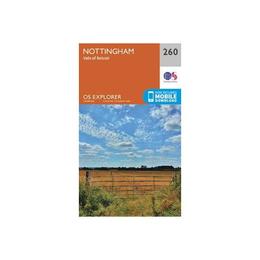 Nottingham, Vale of Belvoir, editura Ordnance Survey