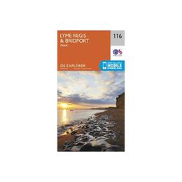 Lyme Regis and Bridport, editura Ordnance Survey