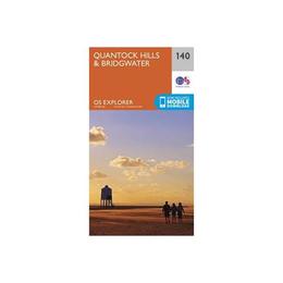 Quantock Hills and Bridgwater, editura Ordnance Survey