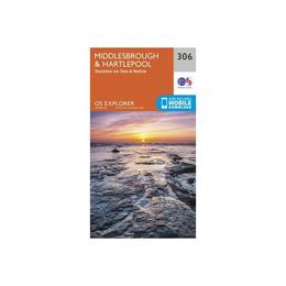 Middlesbrough and Hartlepool, Stockton-on-Tees and Redcar, editura Ordnance Survey