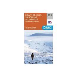Lowther Hills, Sanquhar and Leadhills, editura Ordnance Survey
